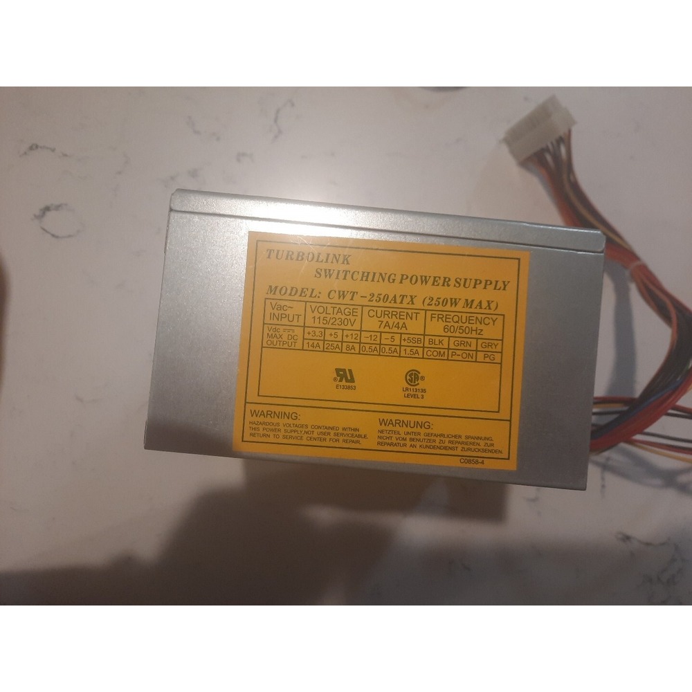 TurboLink Switching Power Supply , CWT-250ATX